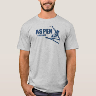 Aspen Colorado Skier T-Shirt