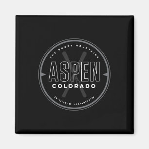 Aspen Colorado Skifahren Magnet