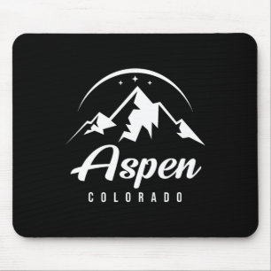 Aspen Colorado Skigebiet Snowboarden Mousepad