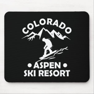 Aspen Colorado Skiort Mousepad