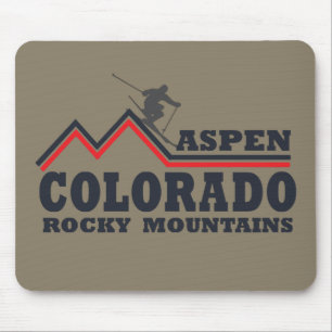 Aspen Colorado Skiort Mousepad
