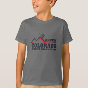 Aspen Colorado Skiort T-Shirt