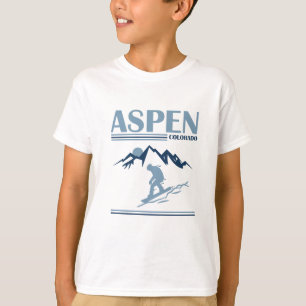 Aspen Colorado Skiort T-Shirt