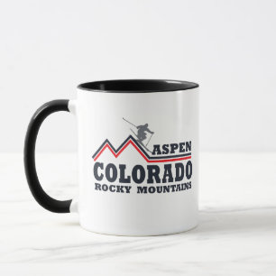 Aspen Colorado Skiort Tasse