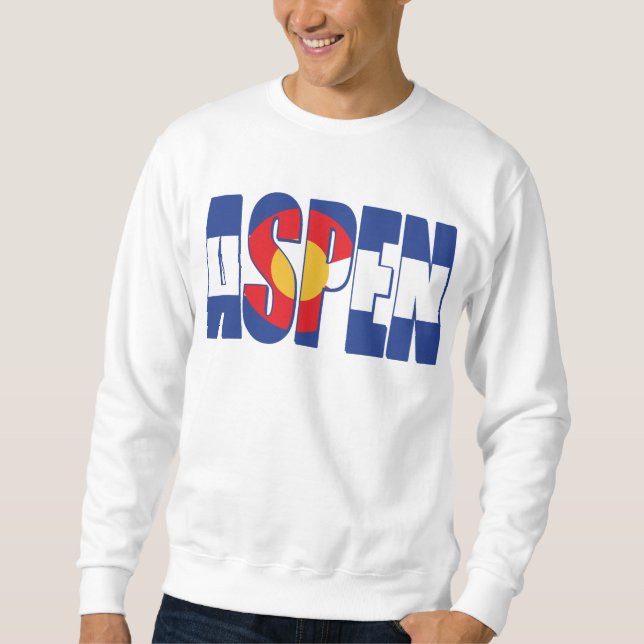 Aspen Colorado Sweatshirt (Vorderseite)
