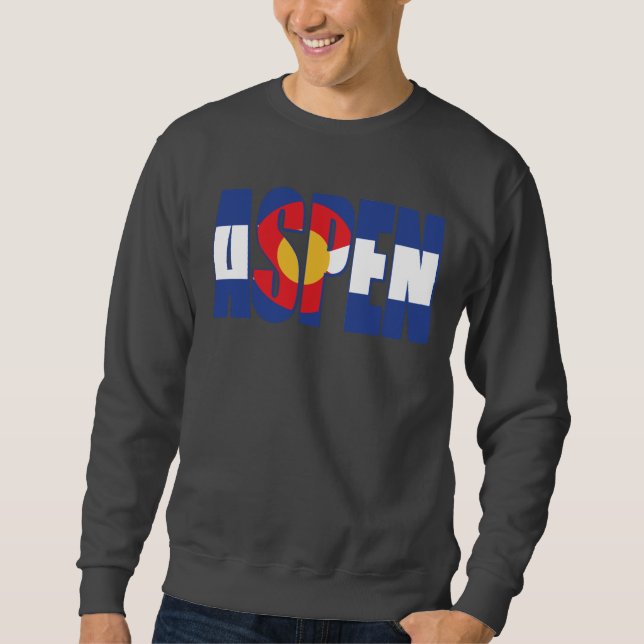 Aspen Colorado Sweatshirt (Vorderseite)
