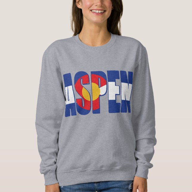Aspen Colorado Sweatshirt (Vorderseite)