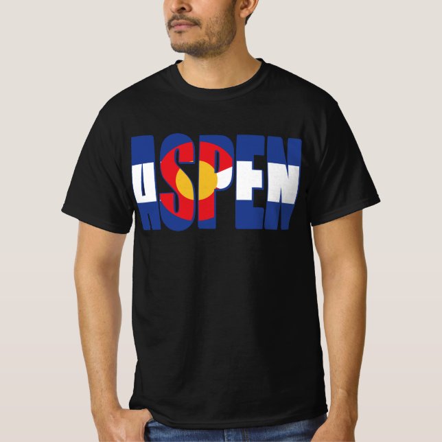 Aspen Colorado T-Shirt (Vorderseite)