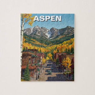 Aspen Colorado Travel Puzzle