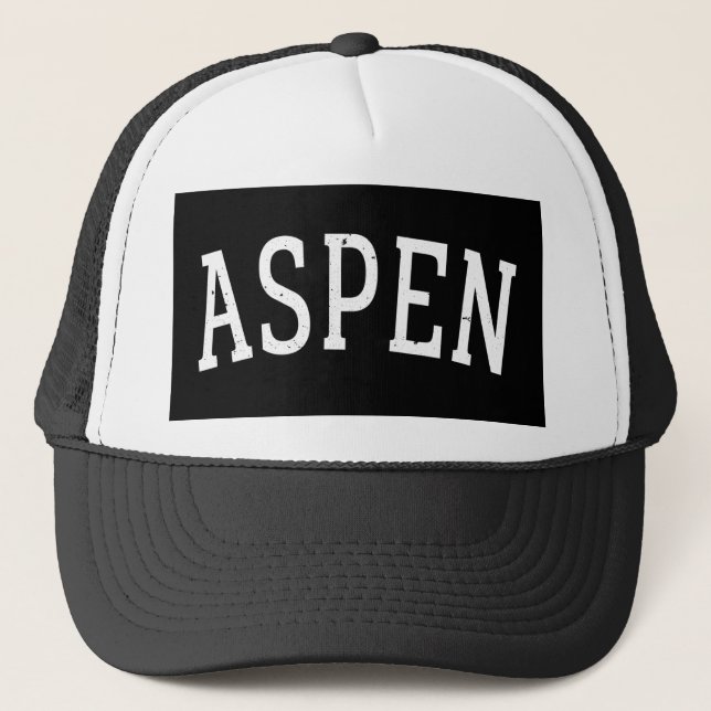 ASPEN Colorado Truckerkappe (Vorderseite)
