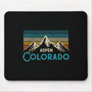 Aspen Colorado Vintage Mousepad