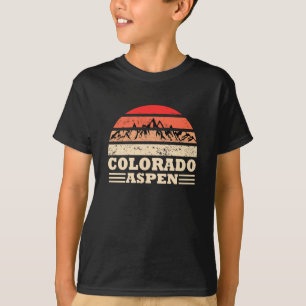 Aspen Colorado Vintages Skigebiet T-Shirt