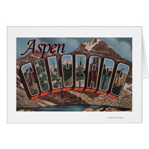 Aspen, ColoradoLarge Buchstabe ScenesAspen, Co