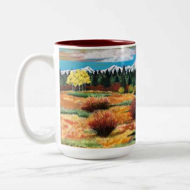 Aspen Fall Meadow Tasse (Links)