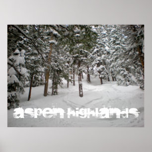 Aspen-Hochland-Plakat Poster