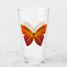 Aspen Leaf Butterfly 2 Glas