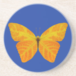 Aspen Leaf Butterfly 3 Getränkeuntersetzer