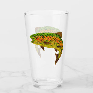 Aspen Leaf Regenbogenforelle 1 Glas