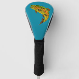 Aspen Leaf Regenbogenforelle 1 Golf Headcover