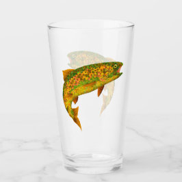 Aspen Leaf Regenbogenforelle 2 Glas