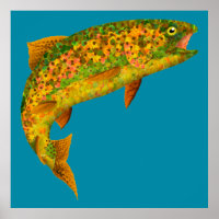 Aspen Leaf Regenbogenforelle 2