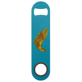 Aspen Leaf Regenbogenforelle 6 Speed Flaschenöffner