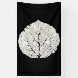 Aspen Leaf Skeleton 1 Banner