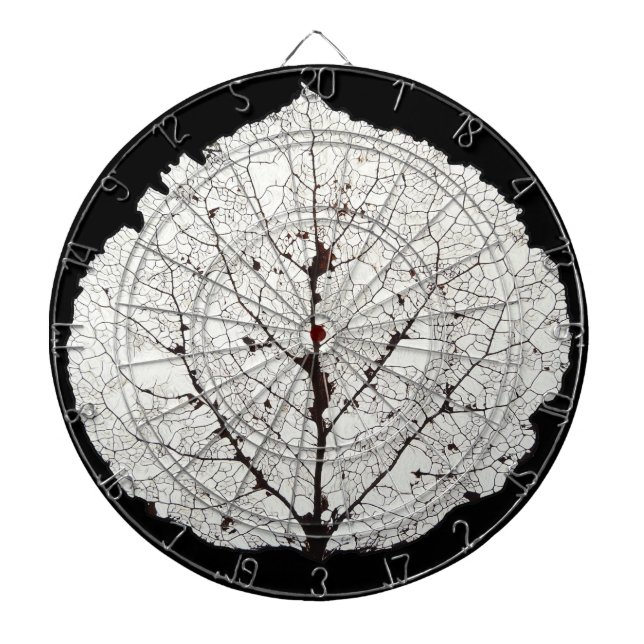 Aspen Leaf Skeleton 1 Dartscheibe (vorne)