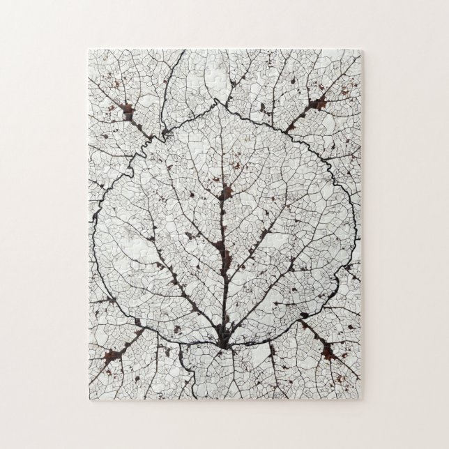 Aspen Leaf Skeleton 1 Puzzle (Vertikal)