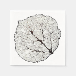 Aspen Leaf Skeleton 1 Serviette