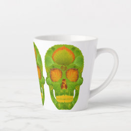 Aspen Leaf Skull 10 Milchtasse