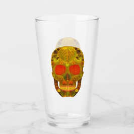 Aspen Leaf Skull 12 Glas