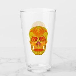 Aspen Leaf Skull 13 Glas