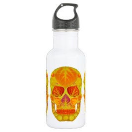 Aspen Leaf Skull 13 Trinkflasche