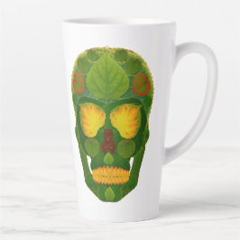 Aspen Leaf Skull 9 Milchtasse