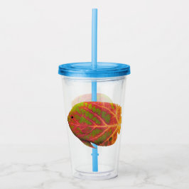 Aspen Leaf Tropische Fische 1 Acryltrinkbecher