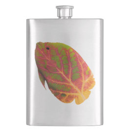 Aspen Leaf Tropische Fische 1 Flachmann