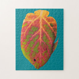 Aspen Leaf Tropische Fische 1 Puzzle