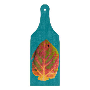 Aspen Leaf Tropische Fische 1 Schneidebrett