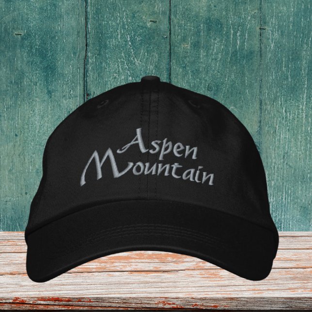 Aspen Mountain colorado bestickter Hut (Von Creator hochgeladen)