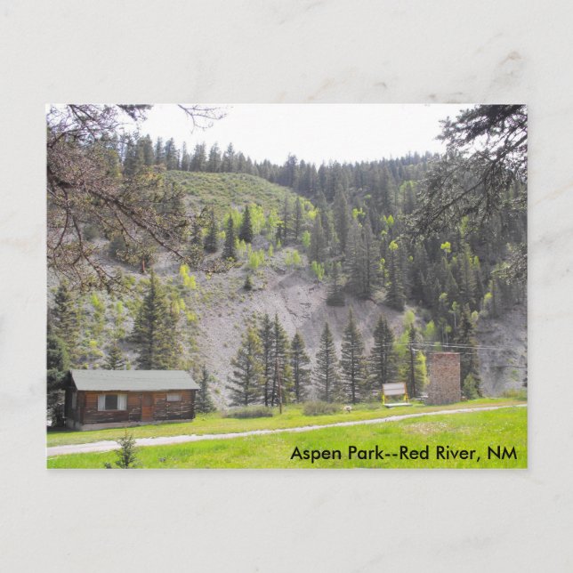 Aspen Park (B) Postkarte (Vorderseite)