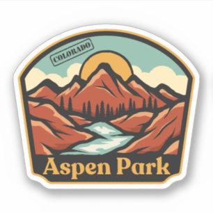 Aspen Park, Colorado Aufkleber