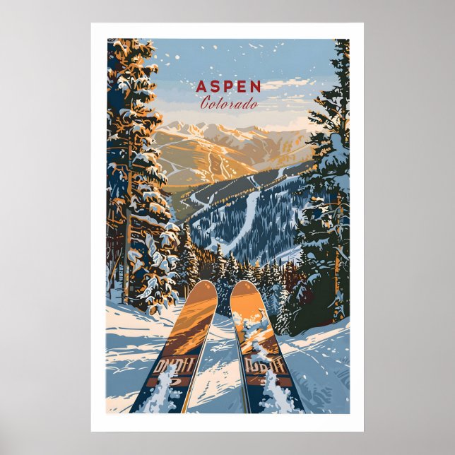 Aspen Print Colorado 1 Poster (Vorne)