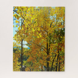 Aspen Trees Herbstlaube Puzzle