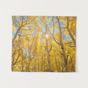 Aspen Trees   Sierra Nevada, CA Wandteppich