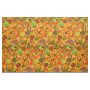 Aspen verlässt Collage festes Gemisch 1 Stoff