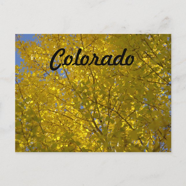 Aspens Postkarte (Vorderseite)