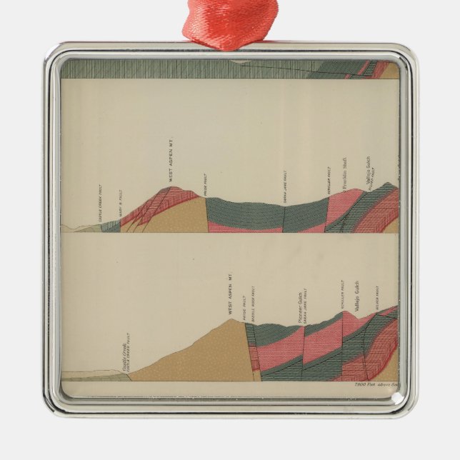 Aspenspecial-Blatt Ornament Aus Metall (Vorne)