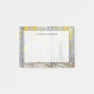 Aspenwald im Herbst Post-it Klebezettel