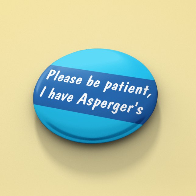 Asperger bitte Patientenspektrum Button (Von Creator hochgeladen)